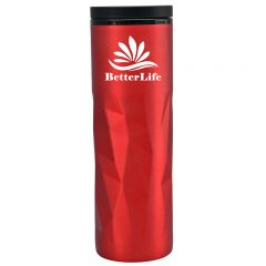 Tuscan Double Wall Travel Tumbler – 15 oz - Red