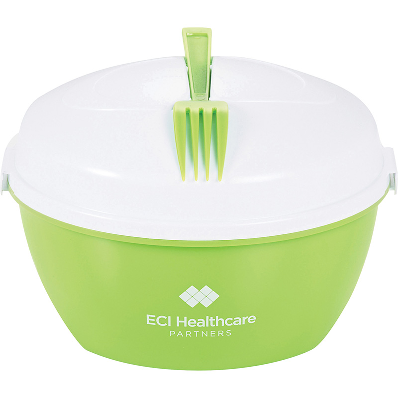 Color Dip Salad Bowl Set - Lime Closed