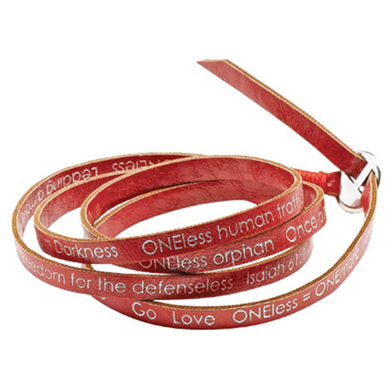 Leather Wrap Bracelet - Brown