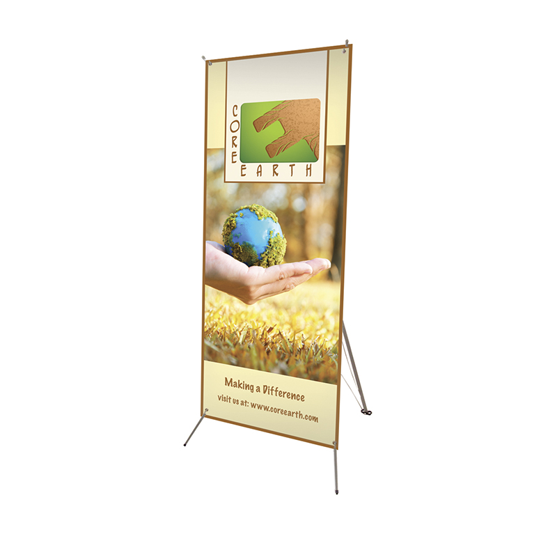Tripod Banner Display Kits – 24″ x 60″ - Main