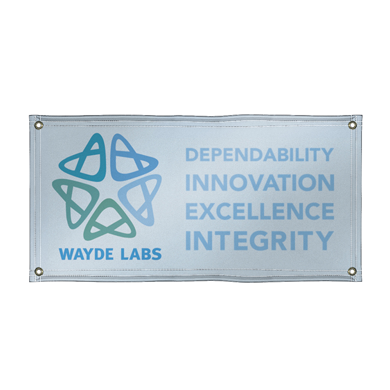 10 oz Vinyl Single-Sided Banner – 6’x3′ - Main