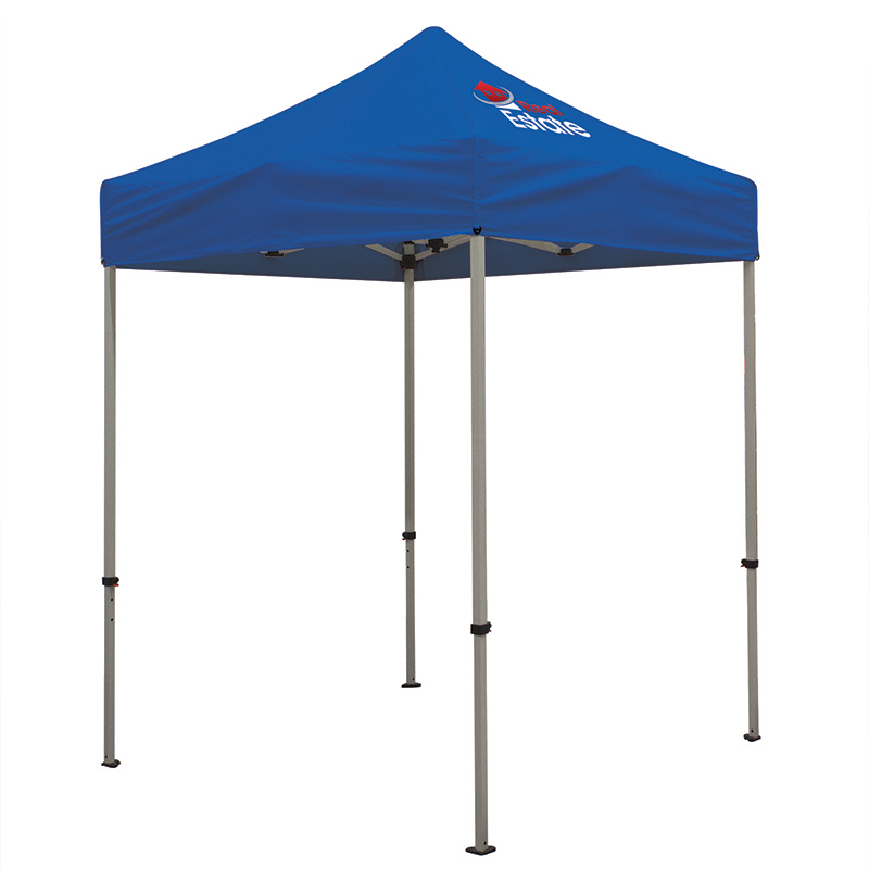 Deluxe 6′ x 6′ Event Tent Kit with One Location Full Color Imprint - Royal Blue
