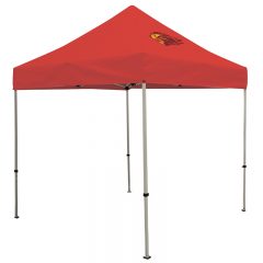 Deluxe 8′ x 8′ Event Tent Kit with One Location Full Color Imprint - Red