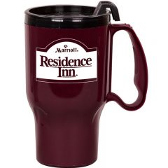 Roadster Mug- 16 oz - Burgundy