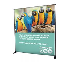 Deluxe Exhibitor Expanding Display Kit – 7.5′ - Full Color Graphic