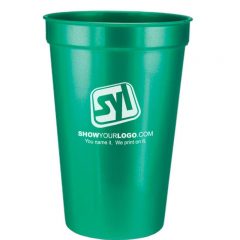 Plastic Cups with Logo – 16 oz - Teal