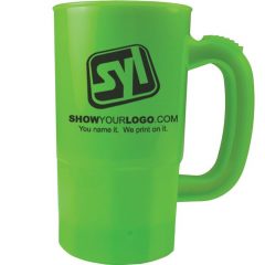 Plastic Mugs – 14 oz - Neon Green