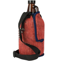 Neoprene Full Color Growler Cover with Strap - a2204-back