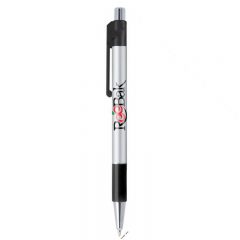 Colorama Grip Pen - Silver