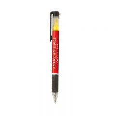 Duplex Highlighter Pen - Red