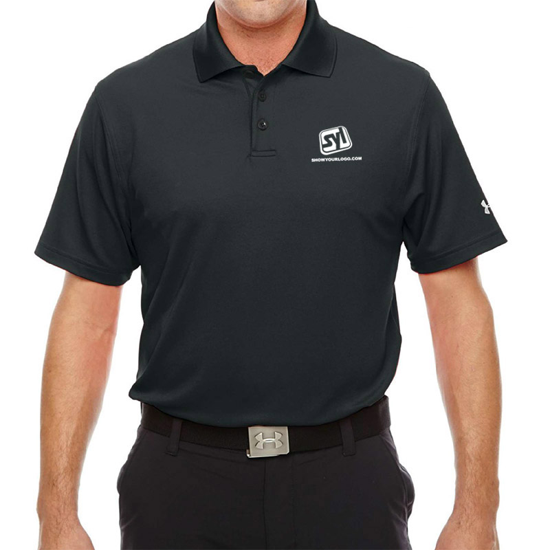 Under Armour Men’s Corp Performance Polo - Black