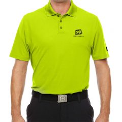 Under Armour Men’s Corp Performance Polo - Hi Vis Yellow