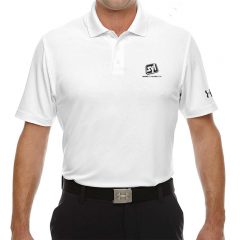 Under Armour Men’s Corp Performance Polo - White