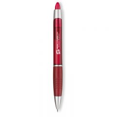 Papermate Element Ballpoint Pen with Translucent Barrel - Cranberry