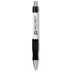 Papermate Breeze Gel Pen with White Barrel - Black