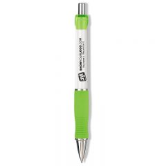 Papermate Breeze Ballpoint Pen with White Barrel - Lime
