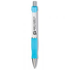Papermate Breeze Ballpoint Pen with White Barrel - Turquoise