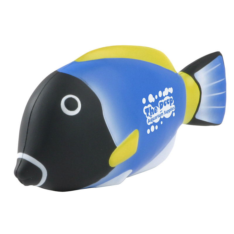 Blue Tang Fish Stress Reliever - Blue Yellow Black