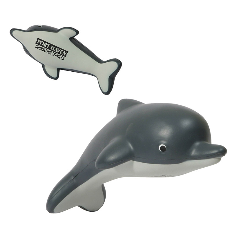 Dolphin Stress Reliever - Gray