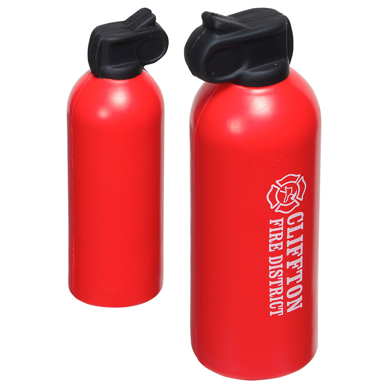 Fire Extinguisher Stress Reliever - Red