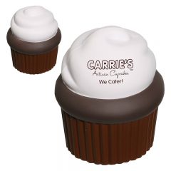 Cupcake Stress Reliever - Brown White