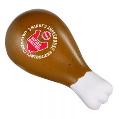 Drumstick Stress Reliever - Brown White