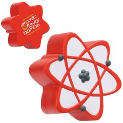Atomic Symbol Stress Reliever - Red White