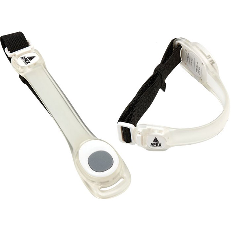 Cadence LED Arm Band - White