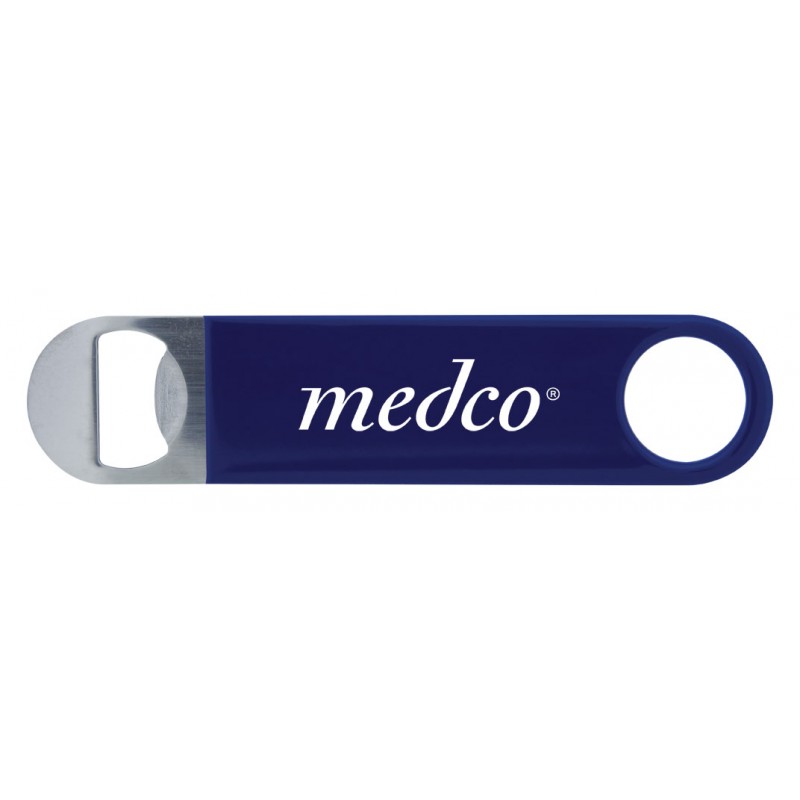Bartender’s Vinyl Bottle Opener - Blue