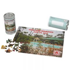 Puzzle in a Can 100 Pieces - Full Color Imprint