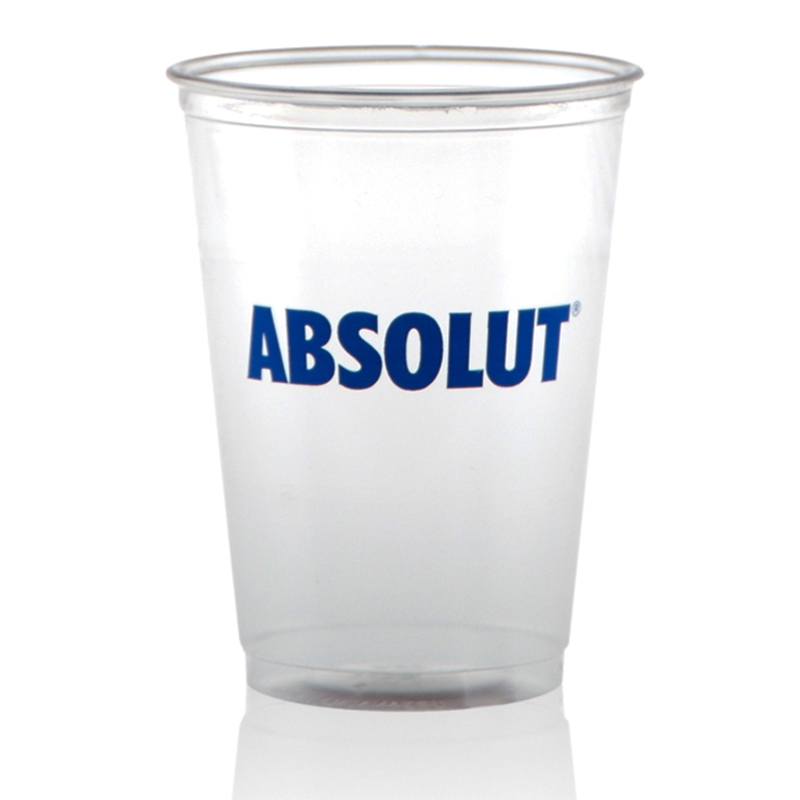Clear Soft Sided Cup – 10 oz - a2737