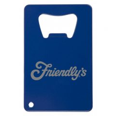 Credit Card Bottle Opener - Blue