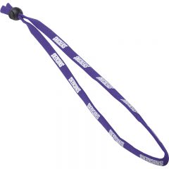 Adjustable Nylon Elastic Lanyard – 7/16″ - Purple