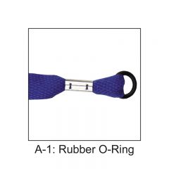 Adjustable Nylon Elastic Lanyard – 7/16″ - Rubber O Ring