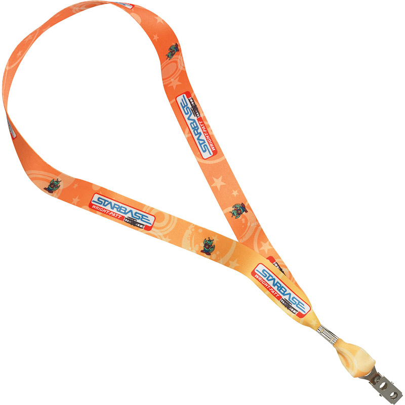 Lanyard with Full Color Imprint – 3/4″ - Full Color Imprint