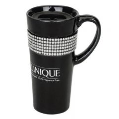 Bling Traveler Mug – 14 oz - Black