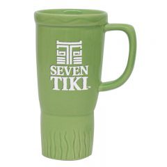 Tiki Travel Mug – 16 oz - Back View