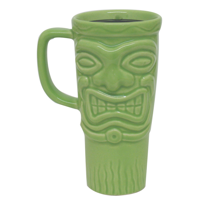 Tiki Travel Mug – 16 oz - Front View