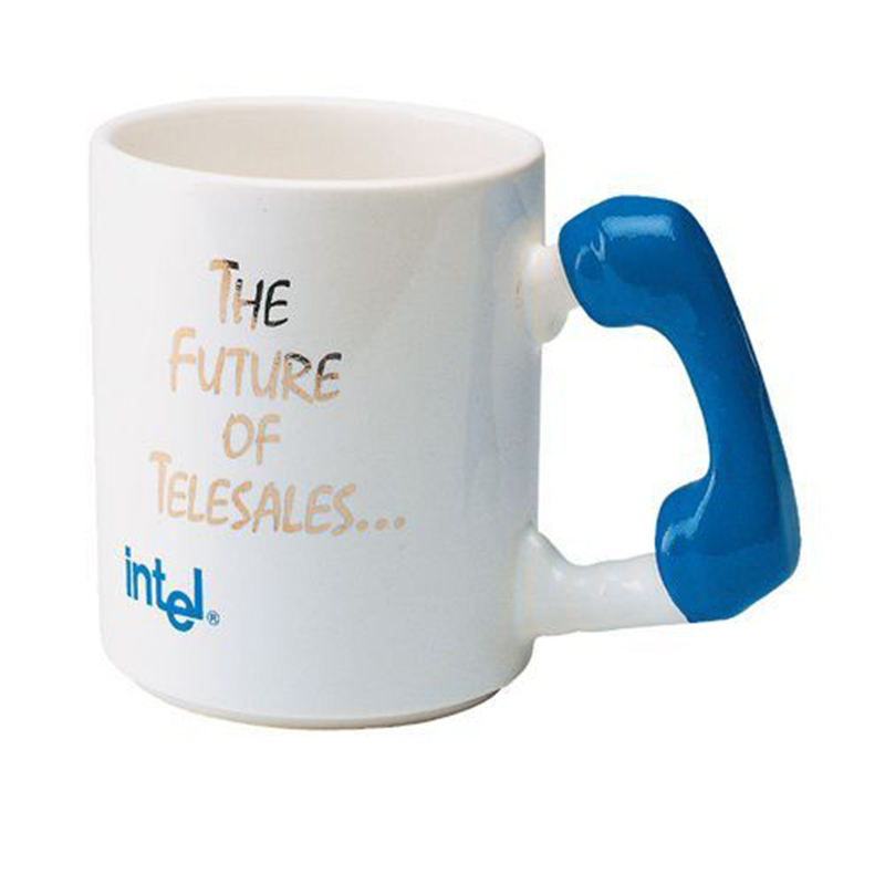 Ceramic Phone Handle Mug - Main
