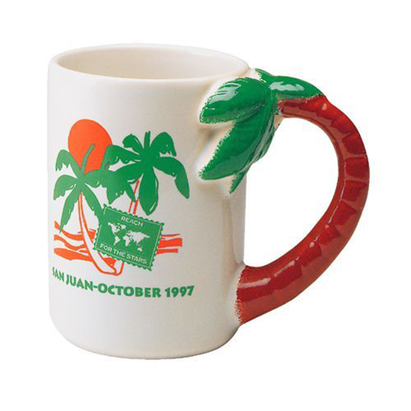 Palm Tree Handle Mug – 13 oz - Main