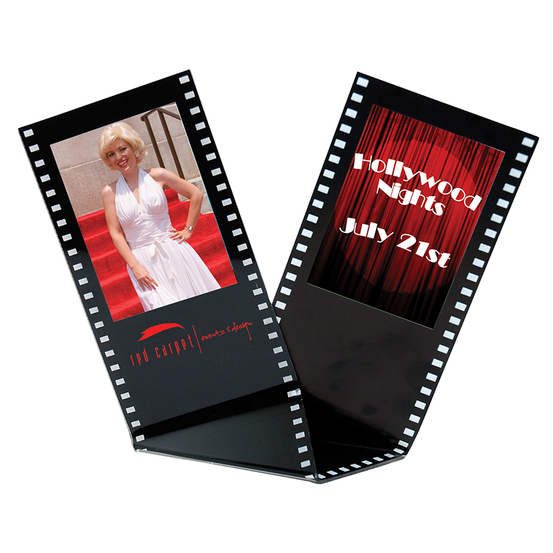 Double Filmstrip Frame - Black