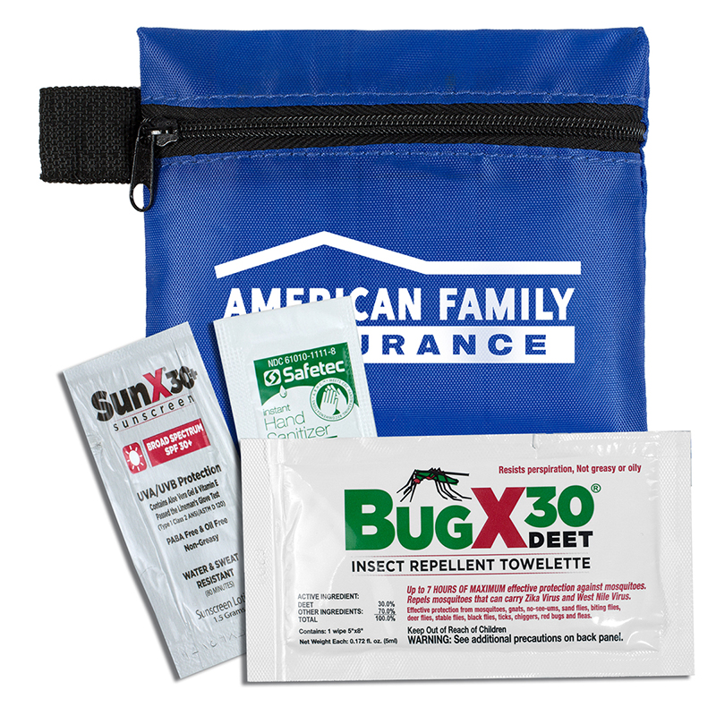 Stay Safe Insect Repellent Kit - Blue