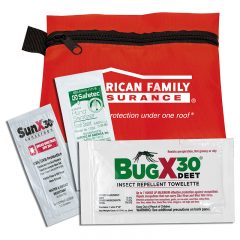 Stay Safe Insect Repellent Kit - Red