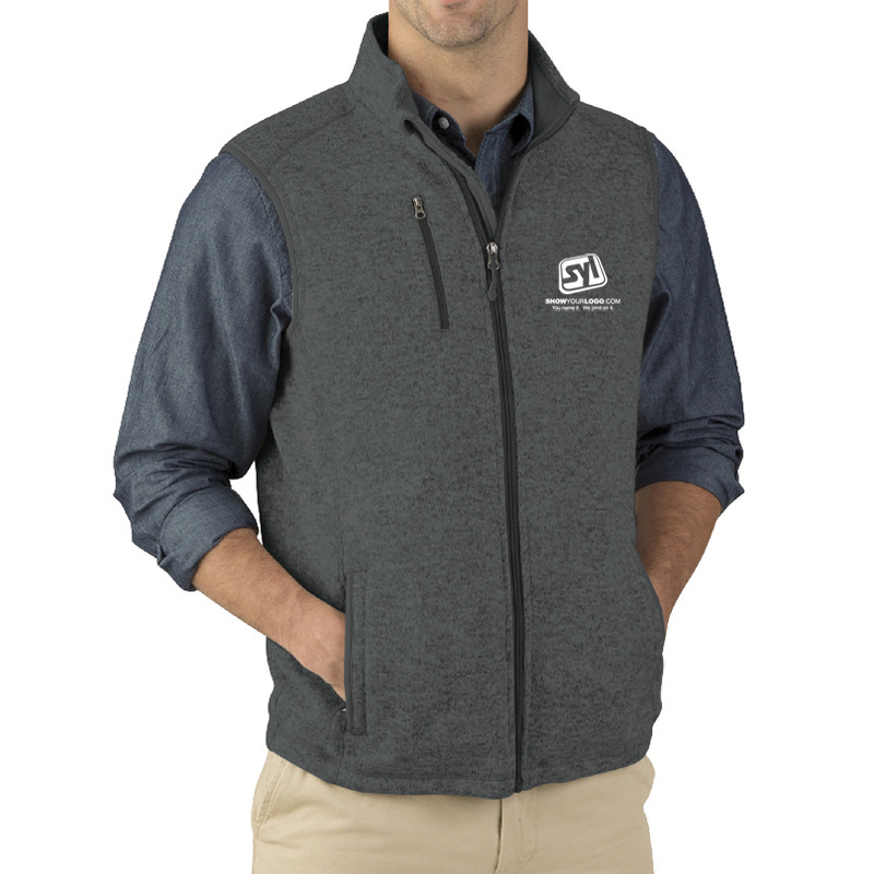 Pacific Heathered Vest - Charcoal Heather