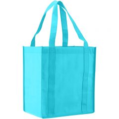 Atlas Non-Woven Grocery Tote Bag - Teal