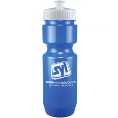 Basic Fitness Water Bottles – 22 oz - Blue
