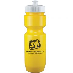 Basic Fitness Water Bottles – 22 oz - Yellow