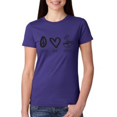 Ladies’ Next Level Boyfriend Tee - Purple Rush