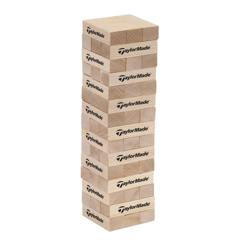 Tabletop Tumbling Tower Game - Natural