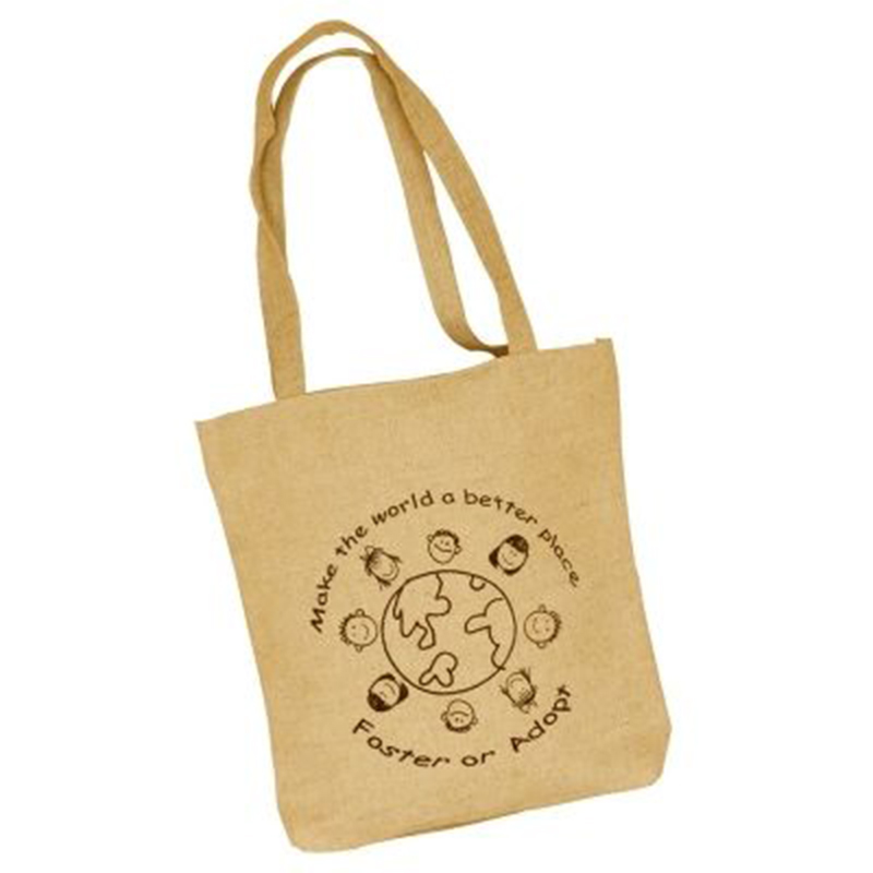 Woodstock Hemp Tote Bag - Natural